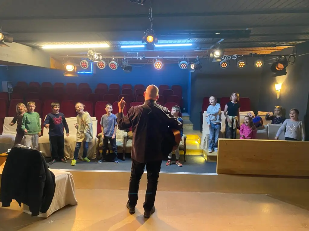 frank bode leitet den workshop