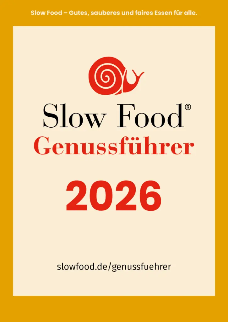 Slow Food Genussführer Auszeichnung